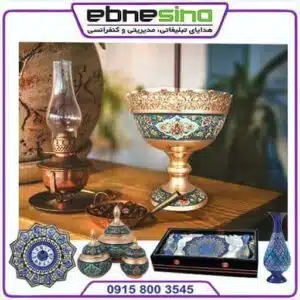انواع ظروف میناکاری -خاتم کاری