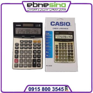 ماشین حساب CASIO DJ‑260D