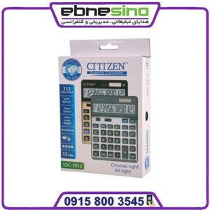 ماشین حساب Citizen SDC‑3912