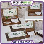 چاپ تقویم رومیزی چوبی دسکتاپ pd204 تصویر 3