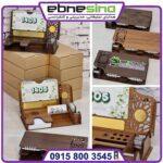 چاپ تقویم رومیزی چوبی مدیریتی pd206 تصویر 3